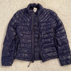 Dark Blue Gap Puffer Jacket